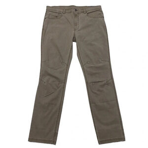 Eddie Bauer Jeans NWT Khaki Flex Diamond Dobby Slim Straight Size 38x34